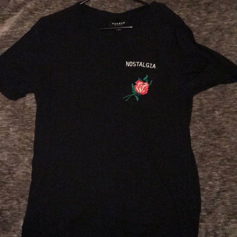 Pacsun embroidered t-shirt